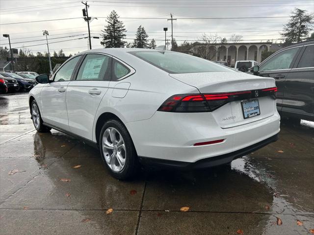 new 2025 Honda Accord car, priced at $29,845