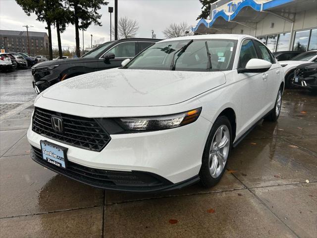 new 2025 Honda Accord car, priced at $29,845