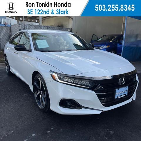 used 2022 Honda Accord car, priced at $25,989