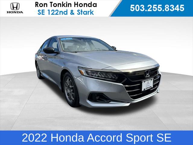 used 2022 Honda Accord car, priced at $29,000
