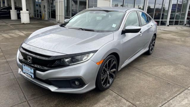 used 2021 Honda Civic car, priced at $19,989