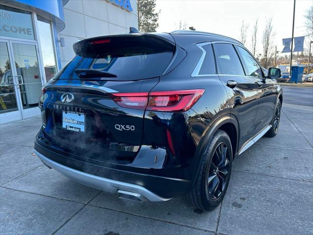 used 2021 INFINITI QX50 car, priced at $27,449