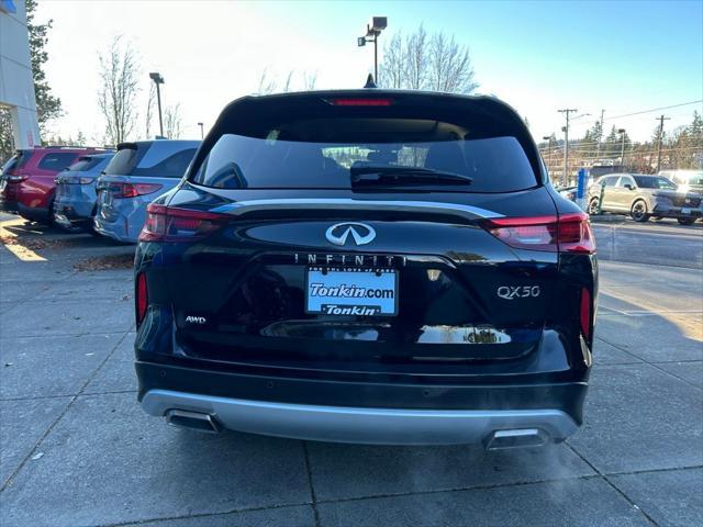 used 2021 INFINITI QX50 car, priced at $27,449