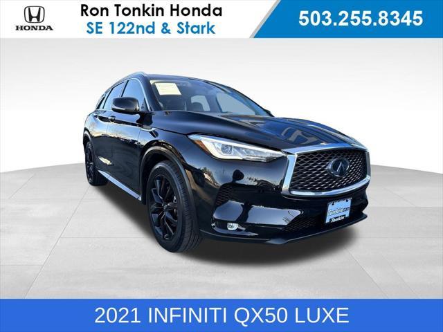 used 2021 INFINITI QX50 car, priced at $27,449