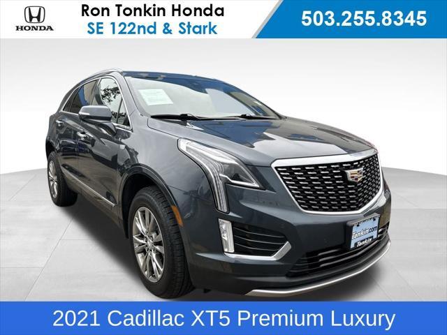 used 2021 Cadillac XT5 car, priced at $29,489