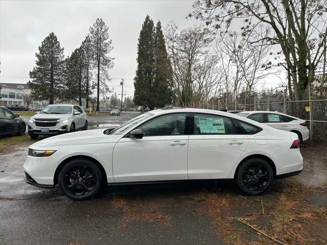 new 2025 Honda Accord car, priced at $32,110