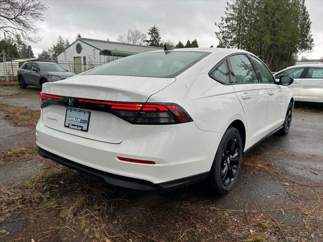 new 2025 Honda Accord car, priced at $32,110