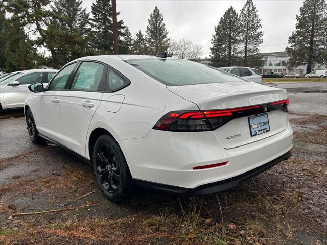 new 2025 Honda Accord car, priced at $32,110