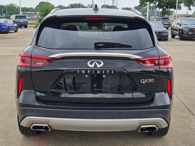 used 2022 INFINITI QX50 car, priced at $25,400