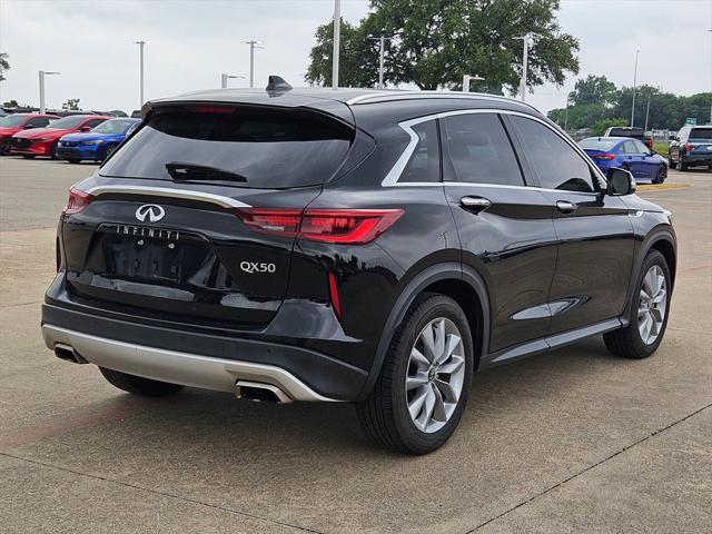 used 2022 INFINITI QX50 car, priced at $25,400