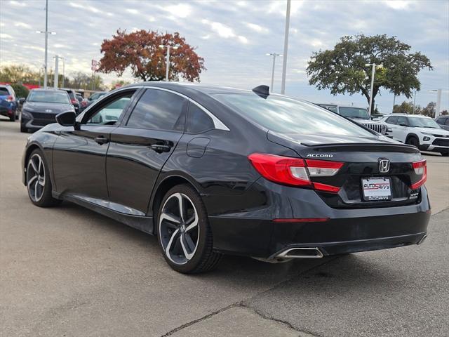 used 2022 Honda Accord car, priced at $21,300