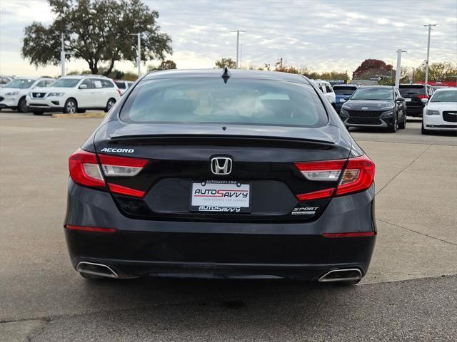 used 2022 Honda Accord car, priced at $21,300