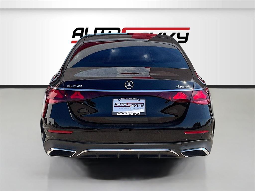 used 2024 Mercedes-Benz E-Class car, priced at $49,500