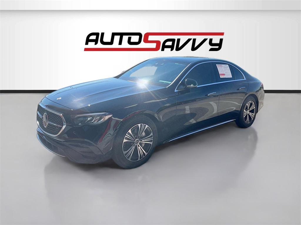 used 2024 Mercedes-Benz E-Class car, priced at $49,500