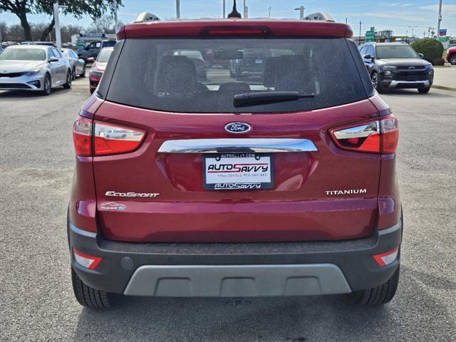 used 2021 Ford EcoSport car, priced at $16,800