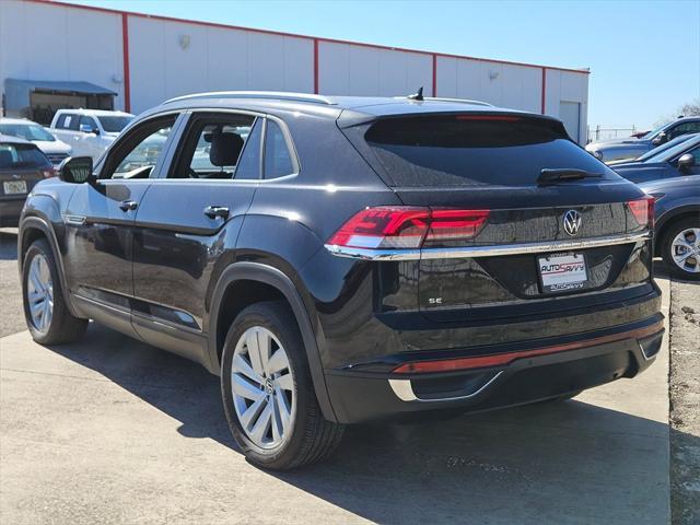 used 2022 Volkswagen Atlas Cross Sport car, priced at $23,100