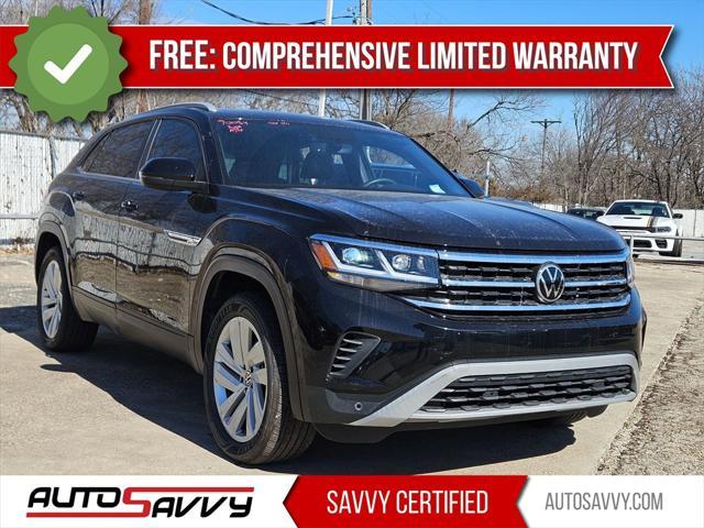 used 2022 Volkswagen Atlas Cross Sport car, priced at $23,100