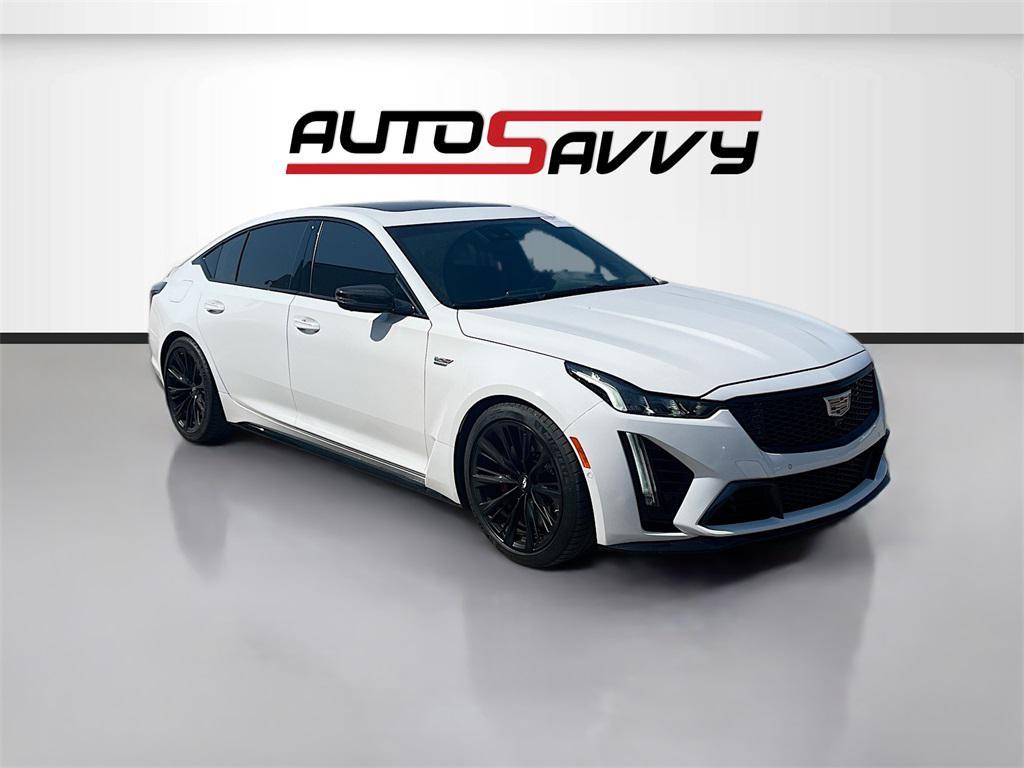 used 2022 Cadillac CT5-V car, priced at $73,000