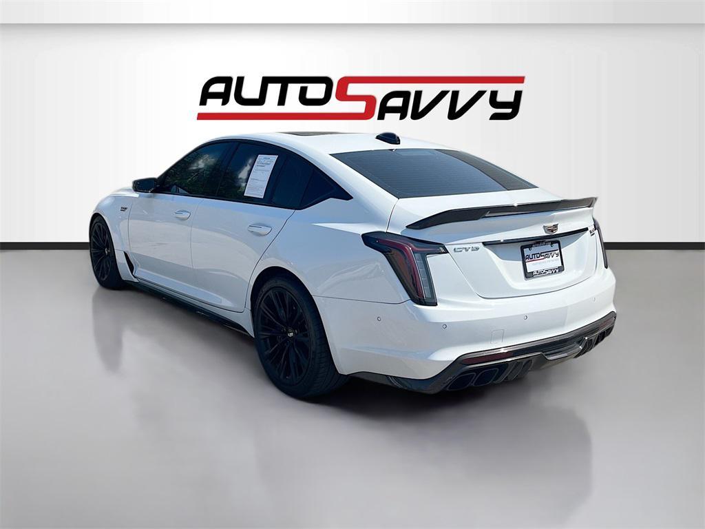 used 2022 Cadillac CT5-V car, priced at $73,000