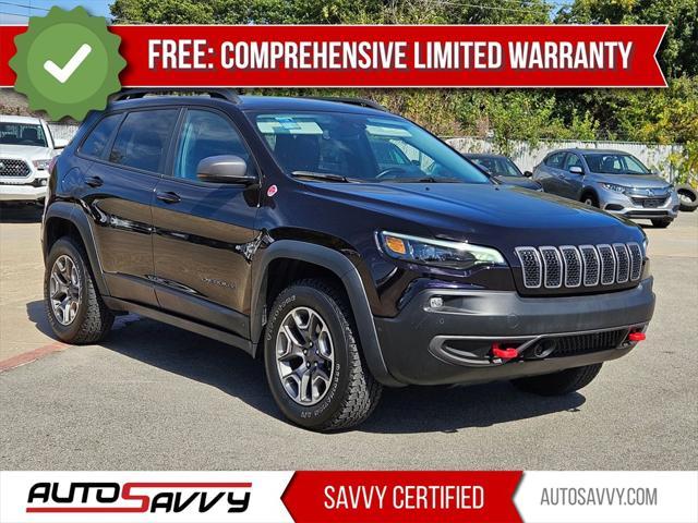 used 2021 Jeep Cherokee car, priced at $21,000