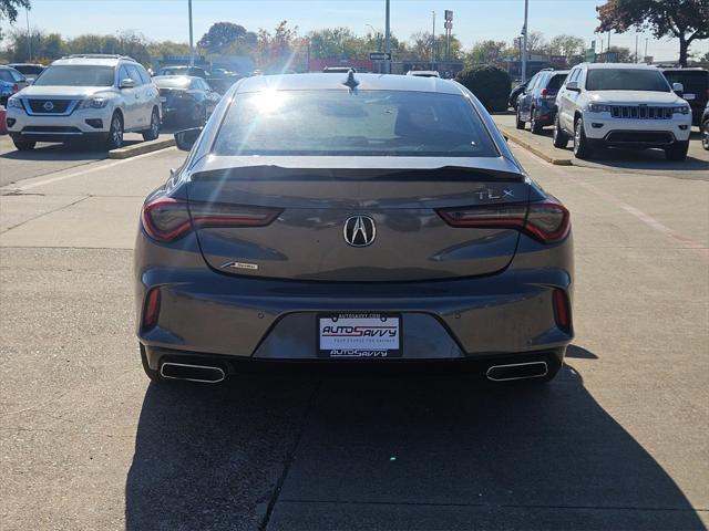 used 2022 Acura TLX car, priced at $28,100