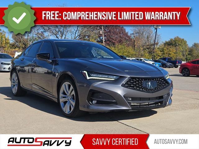 used 2022 Acura TLX car, priced at $28,100