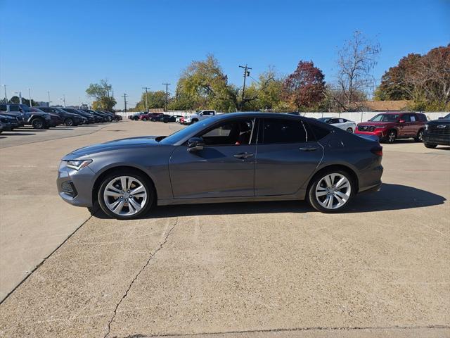 used 2022 Acura TLX car, priced at $28,100