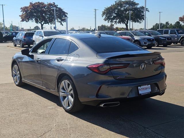 used 2022 Acura TLX car, priced at $28,100