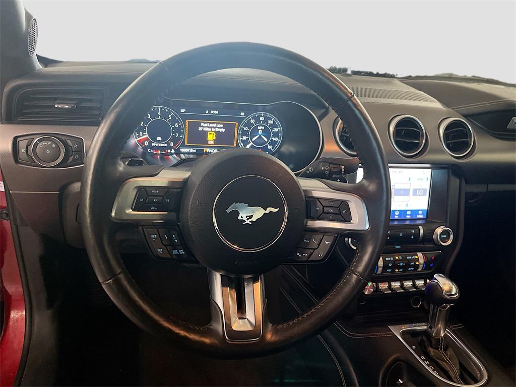 used 2022 Ford Mustang car, priced at $34,500