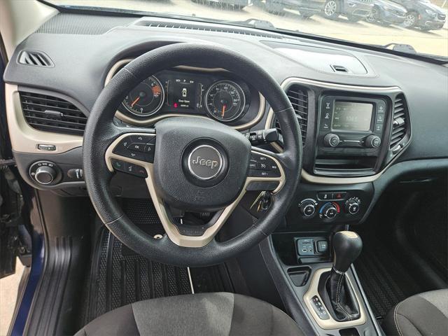 used 2016 Jeep Cherokee car, priced at $13,500