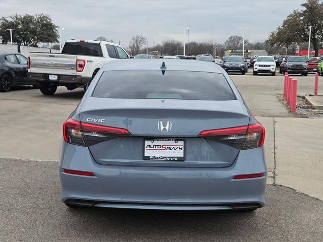 used 2024 Honda Civic car, priced at $22,000