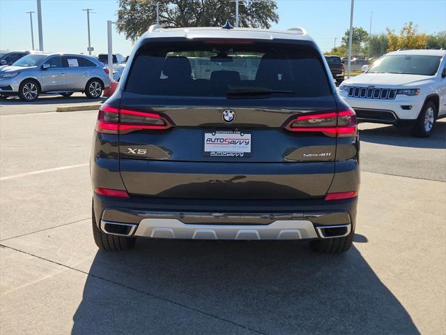 used 2021 BMW X5 car, priced at $33,700