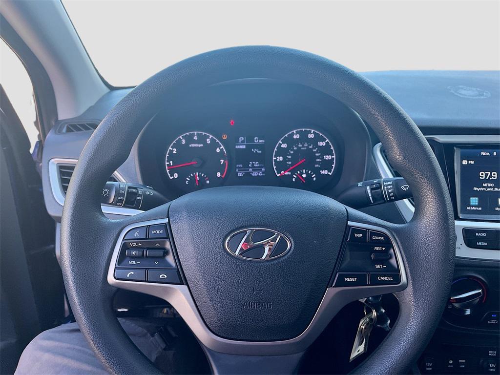 used 2021 Hyundai Accent car, priced at $13,000