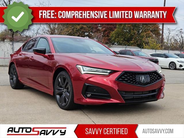 used 2021 Acura TLX car, priced at $27,000