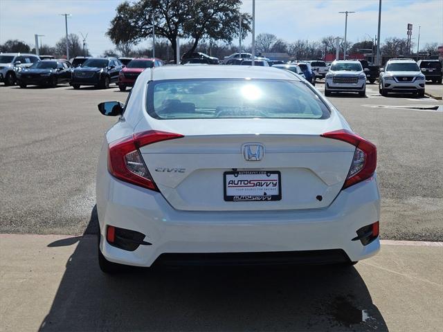 used 2019 Honda Civic car, priced at $16,500