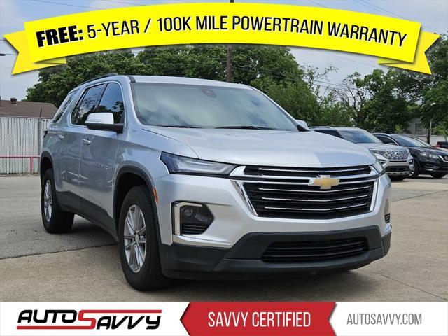 used 2022 Chevrolet Traverse car, priced at $25,700
