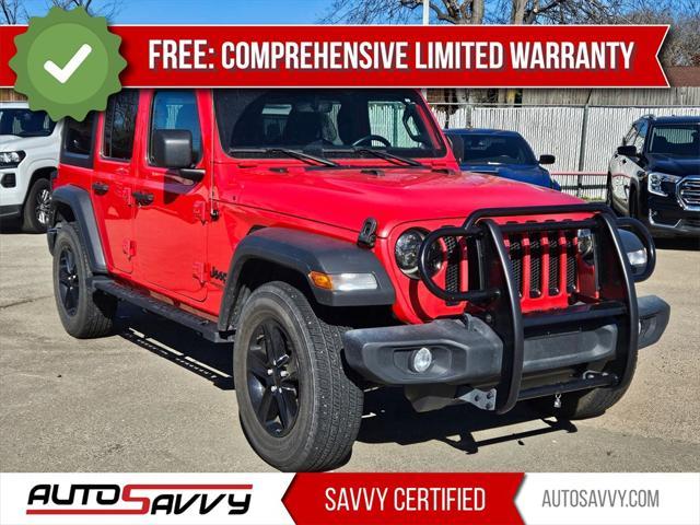 used 2021 Jeep Wrangler Unlimited car, priced at $28,000