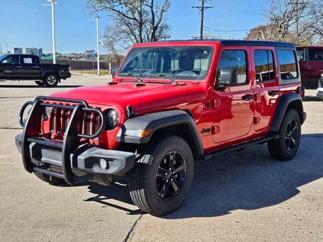 used 2021 Jeep Wrangler Unlimited car, priced at $27,700