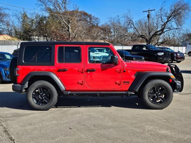 used 2021 Jeep Wrangler Unlimited car, priced at $27,700