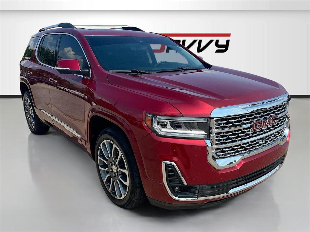 used 2021 GMC Acadia car, priced at $25,500