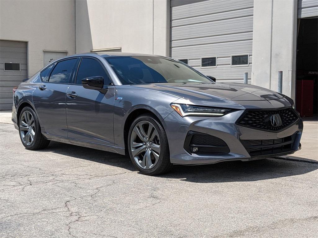 used 2023 Acura TLX car, priced at $32,200