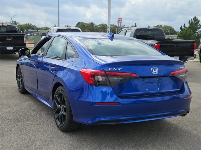 used 2024 Honda Civic car, priced at $22,600