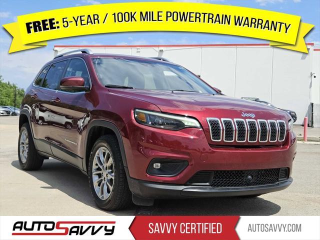 used 2021 Jeep Cherokee car, priced at $19,000