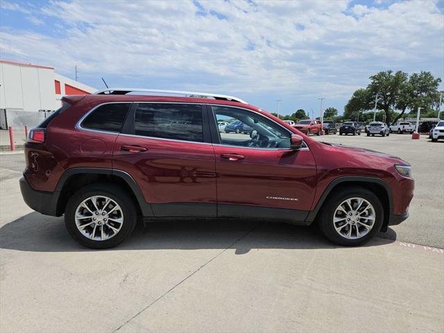 used 2021 Jeep Cherokee car, priced at $19,000