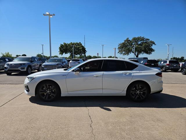 used 2021 Acura TLX car, priced at $28,200