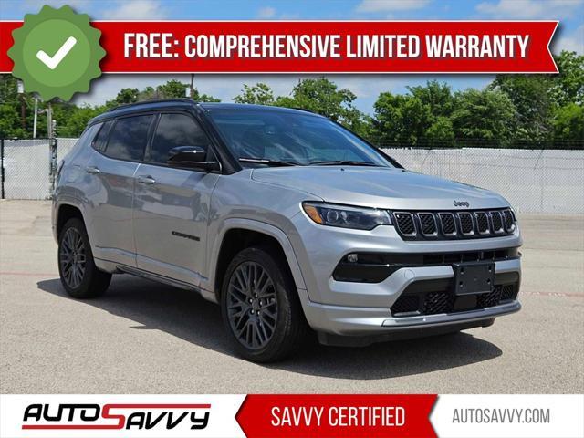 used 2023 Jeep Compass car, priced at $23,700