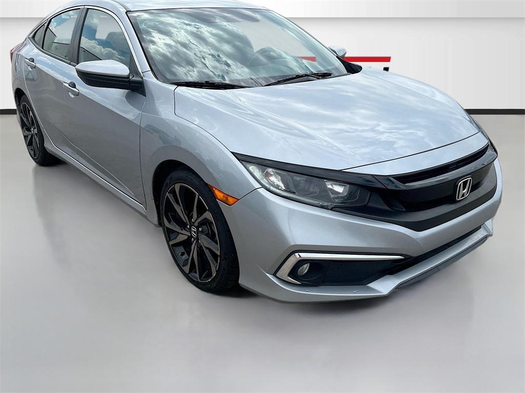 used 2021 Honda Civic car, priced at $17,000
