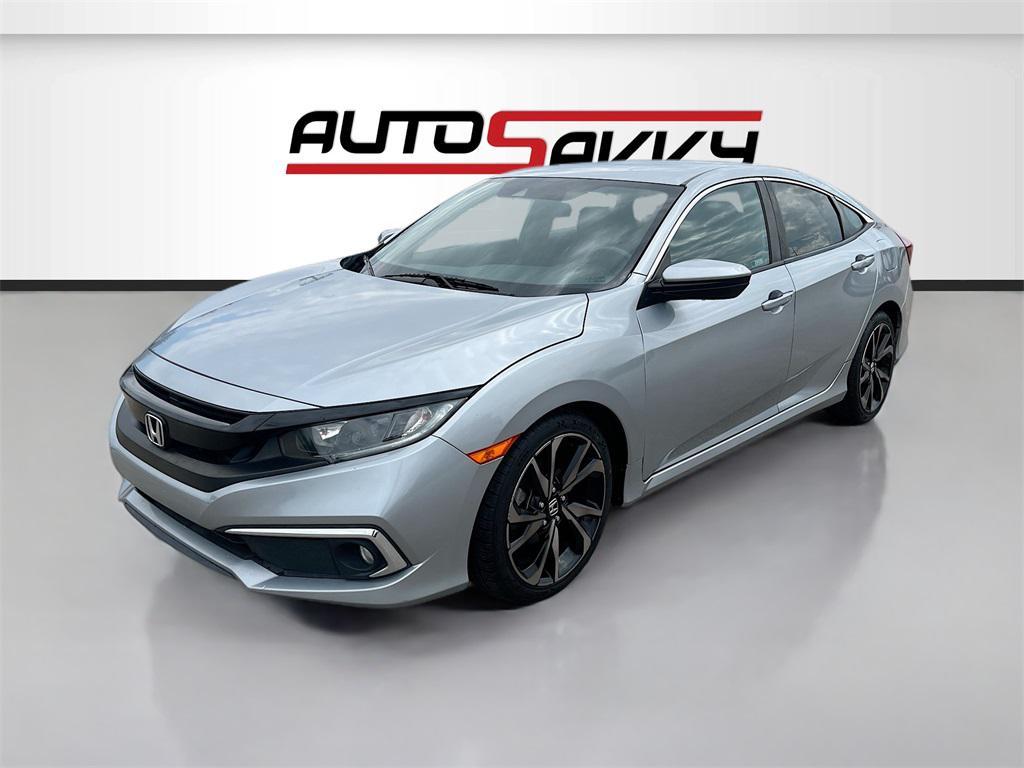 used 2021 Honda Civic car, priced at $17,000