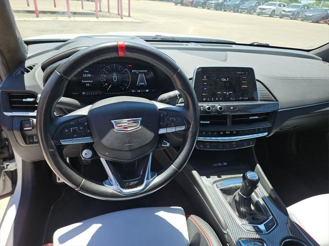 used 2022 Cadillac CT4-V car, priced at $49,300