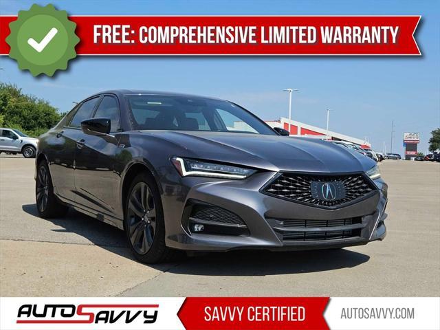 used 2023 Acura TLX car, priced at $31,200